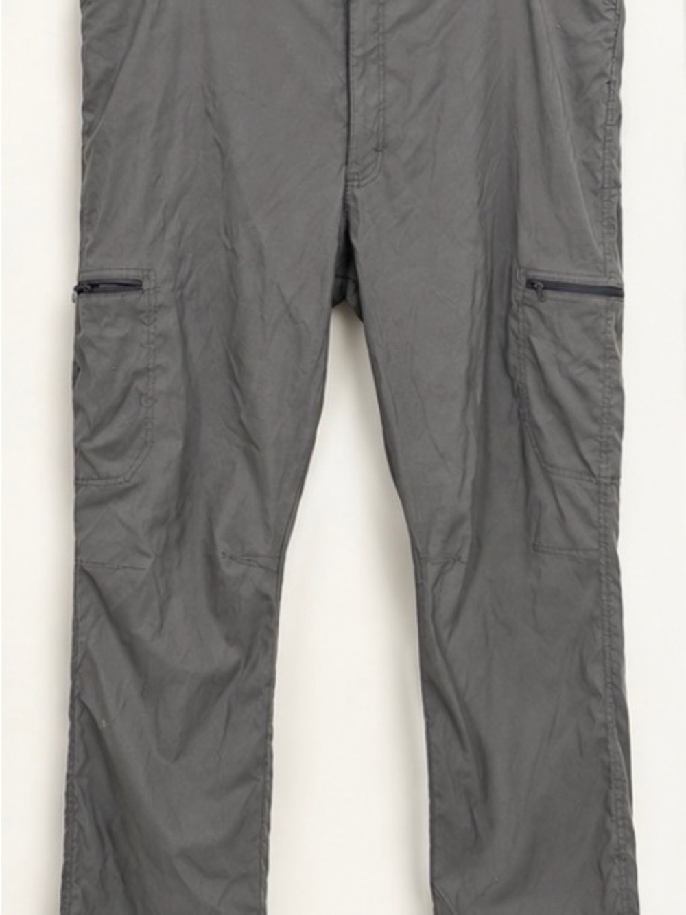 Wrangler Outdoor Performance Gray Stretch Cargo Pants Men’s 40x30